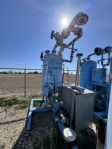 Used PNEUMATECH HEATLESS REGENERATIVE AIR DRYER WITH 1 150 PSI Silvan Pneumatic Tank