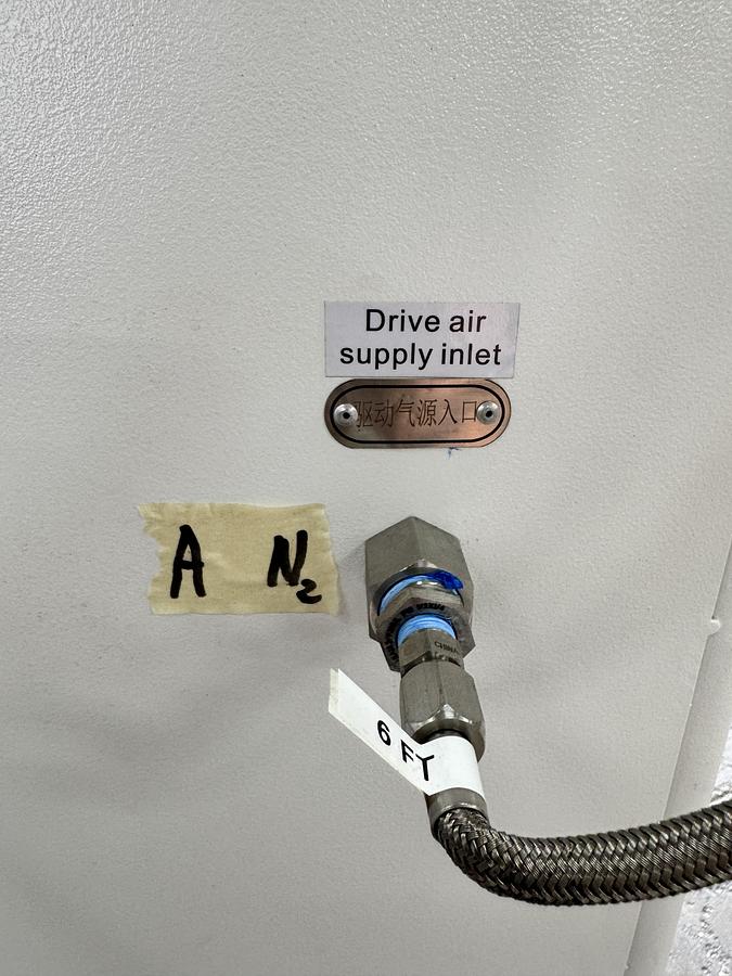 Used 350 Bar Hydrogen Compressor, H2 Fueling Booster Unit with H2 Nozzle (5076 PSI)