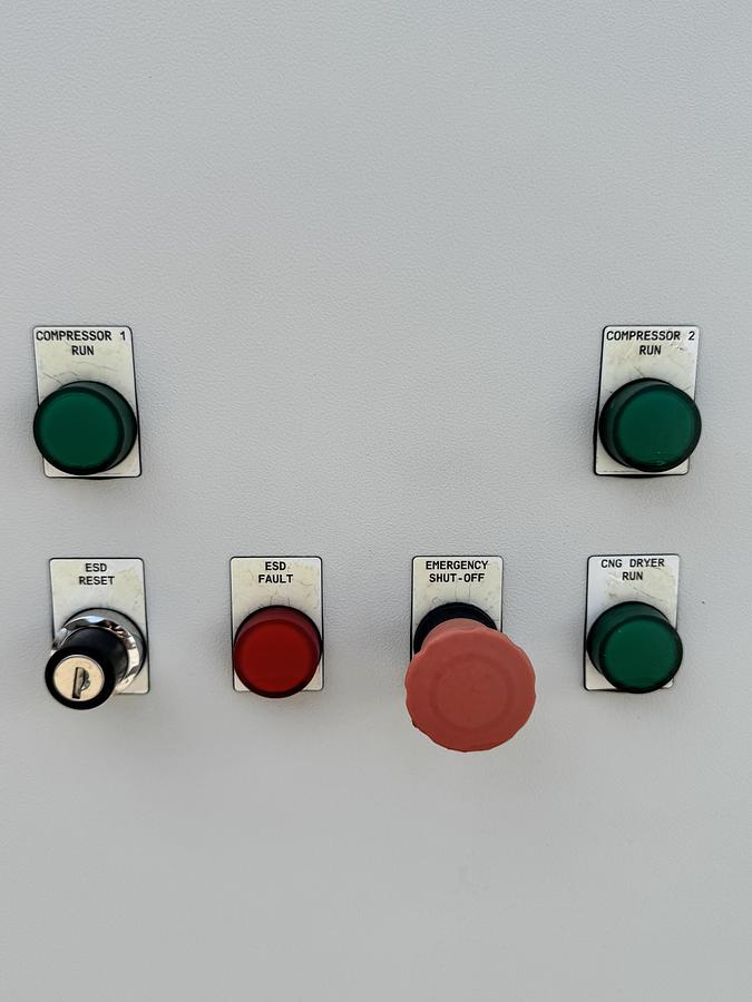 Used Complete CNG Fill Station Package – 50 HP / 75 SCFM @ 9 PSI Inlet to 5,000 PSI