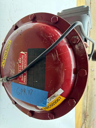 Used Masoneilan 3" Model 88U-25125 Diaphragm Control Valve | 2" Body | 150 ANSI | SVI-2 Positioner | 100 PSI