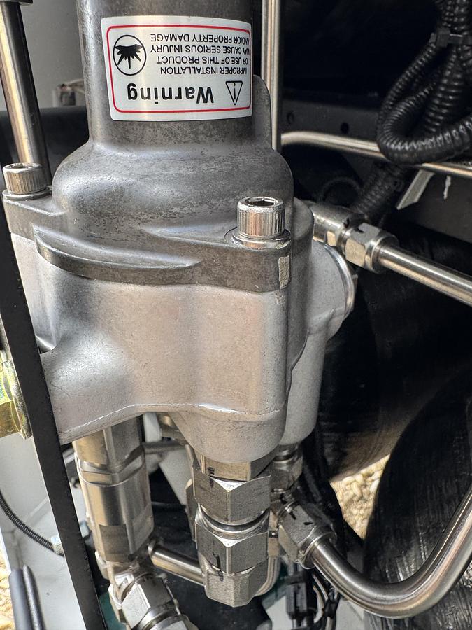 Used Truck Mount Compressed Hydrogen Gas Fuel Supply System