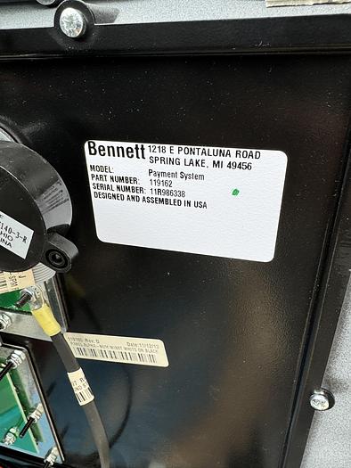 2014 Bennett BLU LNG Dispenser