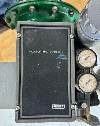 Used Fisher Controls Type 1052/V100 Pneumatic Actuator Valve | Size 20 | ANSI CL150 | Industrial Process Control
