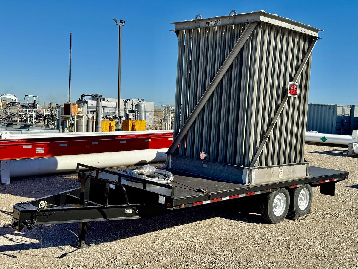 Used 2007 BigTex trailer with LNG Vaporizer 31MCFH at 100 psi