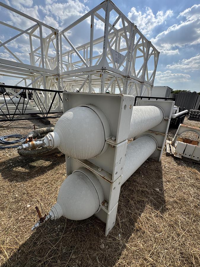 Used 2001 ASME CNG Storage 2-pack – 4,250 PSI, 20" x 10', CNG Volume 11,052 SCF