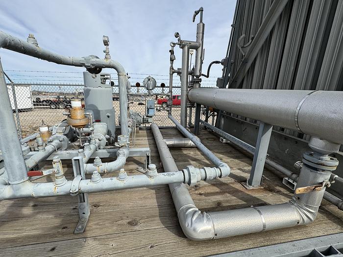 Used LNG Regasification Trailer with Gas Odorizer 26,000 scfh (LNG Vaporizer Skid)