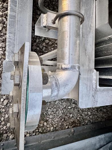 Cryogenic Ambient Vaporizer 74,000 SCFH / 700 PSI for LNG, LOX, LIN, LAR - ReGasPro 74 - Brand New