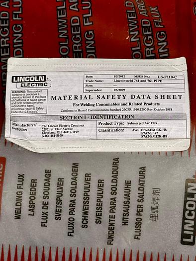 Used Submerged Arc Welding Flux 