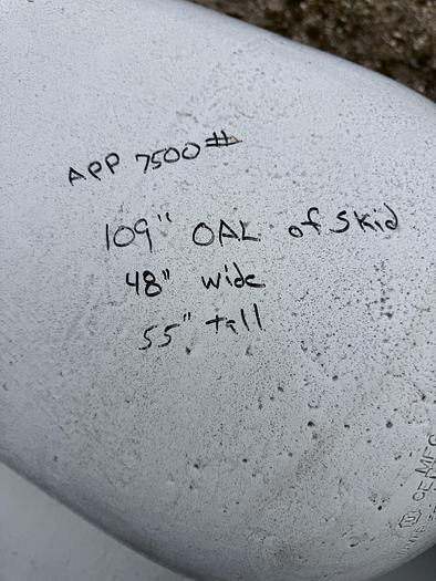 Used CNG CP Industries (3t) M.Frame tube skid NB 45211,12,13 ASME