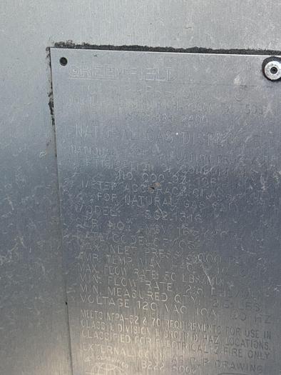 Used 3 Phase Greenfield Compressor Lot W/ Gas Dryer and Greenfield Fuel Dispenser