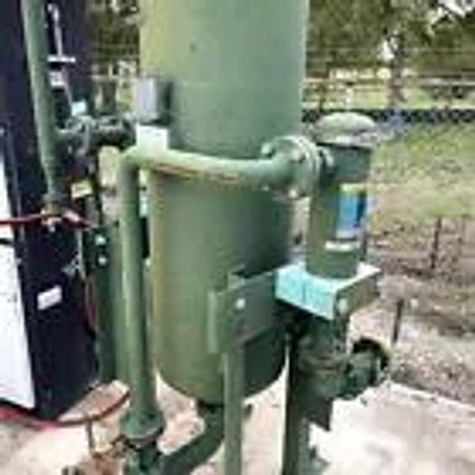 Used CNG Gas Dryer - Single Tower Natural Gas Dryers, inlet 150 psi, flow 1600 scfm