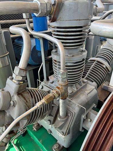 Brand New Greenfield B65 - 4NG CNG 5 stages Compressor 15-4500 psi @ 120 SCFM / + Engine Drive (optional)