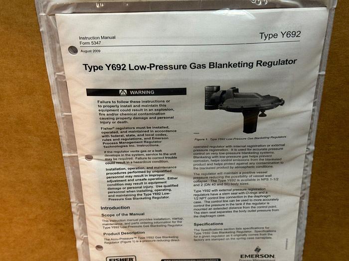 Used Fisher Actuator Valve | Type Y692-1 3288-1 | Industrial Flow Control