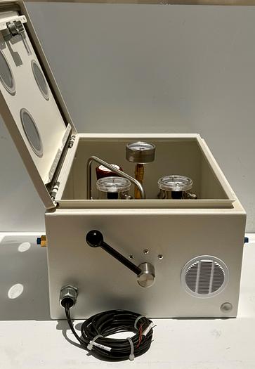 Used Custom Industrial Control Panel with Prostar Outlet Relief Valve and Wiki Inlet/Oulet Valves