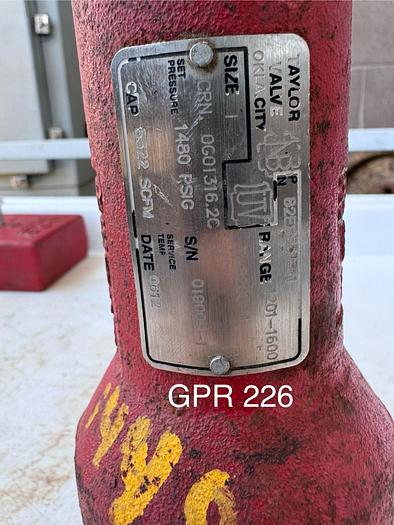 Used 2012 Taylor Valve