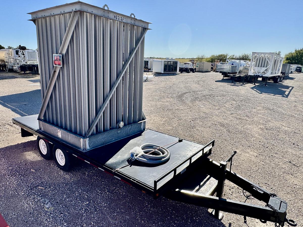 Used 2007 BigTex trailer with LNG Vaporizer 31MCFH at 100 psi