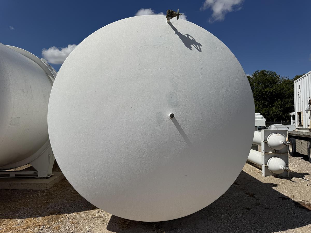 Used Process Engineering 20,000 Gallon Liquid Nitrogen Cryogenic Storage Tank – 150 PSI – Horizontal Vacuum Insulated