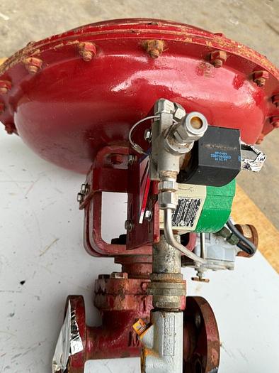 Used Masoneilan 3" Model 88U-25125 Diaphragm Control Valve | 1" Body | 300 ANSI | Air Filter Regulator | Needs Re-Service