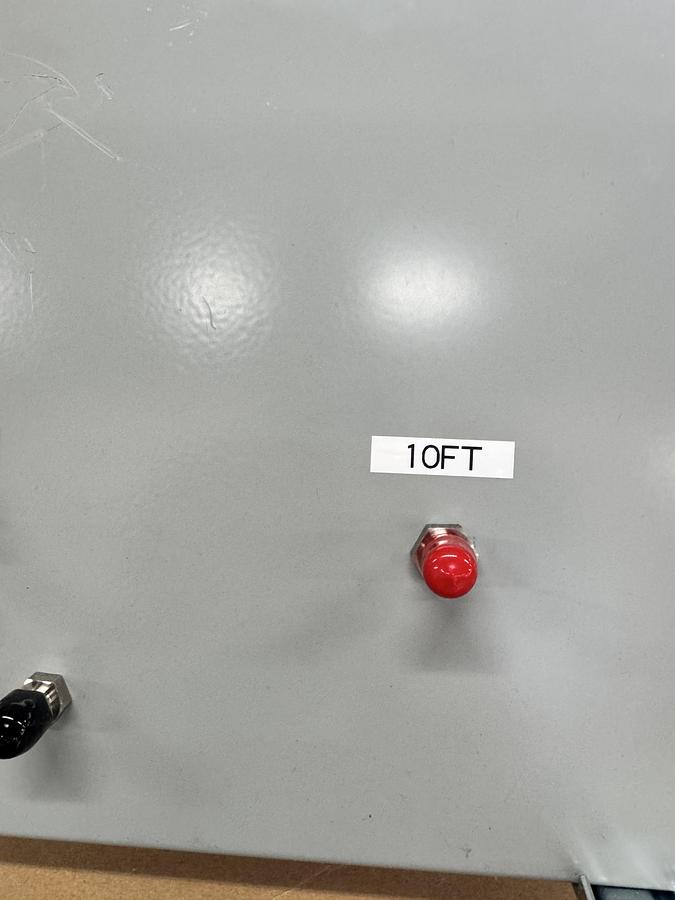 Used Hydrogen Switchover Manifold w/ Excess Flow and Estop Protection