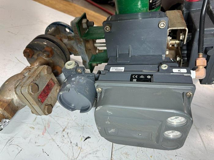 Used Fisher V150 Control Valve with Type 1052 Size 20 Actuator | 1" Body