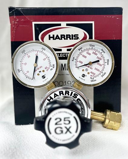 Harris 25GX hydrogen Pressure Regulator / cng regulator 25GX-50-350