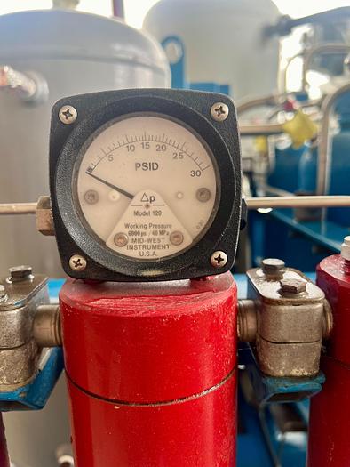 Used 1996 Silvan Industrial High Pressure Gas Compressor