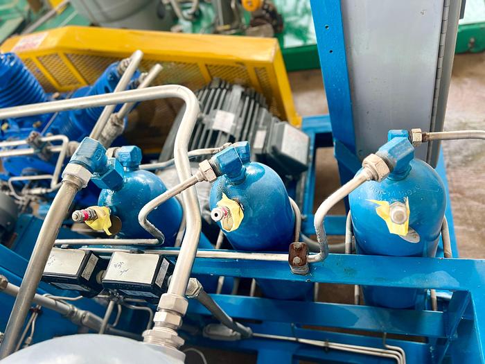 Used 1996 Silvan Industrial High Pressure Gas Compressor