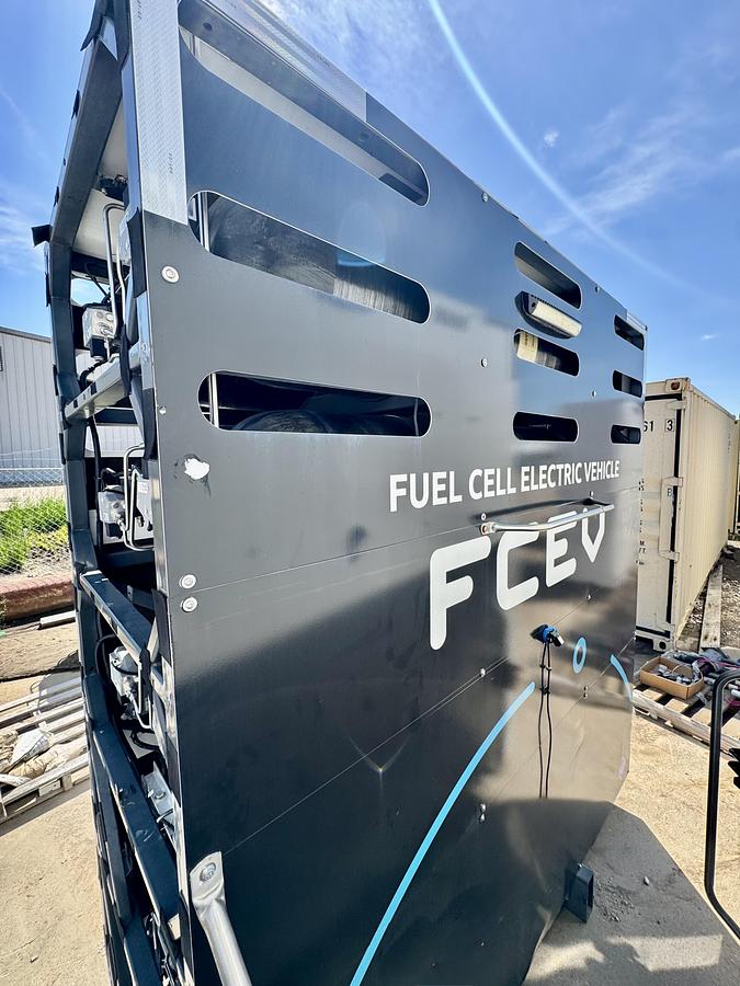 Used H2 Storage 350 Bars / Truck Mount Compressed Hydrogen Gas Fuel Supply System