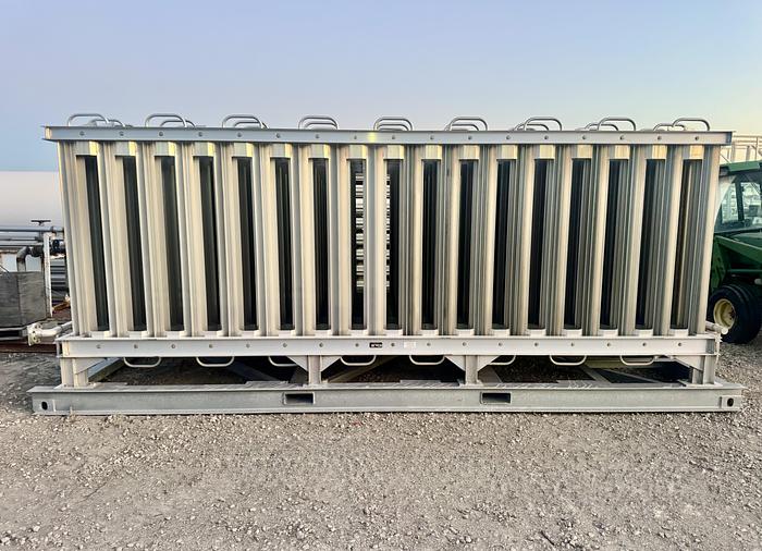 Cryogenic Ambient Vaporizer 74,000 SCFH / 700 PSI for LNG, LOX, LIN, LAR - ReGasPro 74 - Brand New