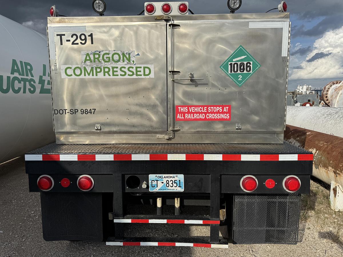 Used Fiba DOT-3AAX-2400 Trailer T-291 Argon 2658psi 340WCF