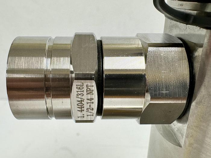 Used E+H Deltabar FMD72 Pressure System MWP 60psi 316L