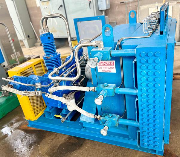 Used 1996 Silvan Industrial High Pressure Gas Compressor