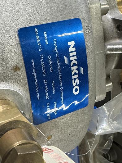 Refurbished LNG Pump Skid GBS 155 (Cryo Star / Nikkiso) - 120 GPM, 75 psig 20HP 60 Hz