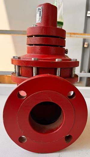 Used Kimray 4" Pneumatic Control Valve – Class 150 RF | Cast Ductile Body | Linear Trim | Fail-Closed