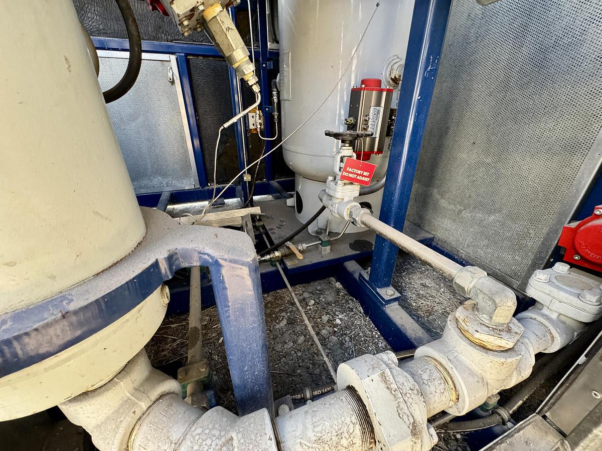 Used IMW50 CNG Compressor - 90 SCFM. 50HP, 30-40psi inlet 4500 PSI Discharge