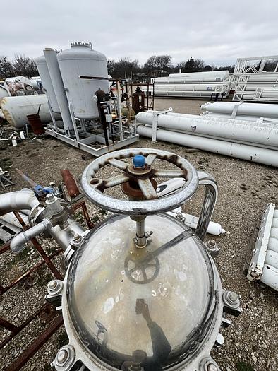 Used 140 PSI Pall Filter Housing Skid