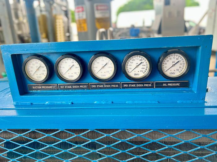 Used 1996 Silvan Industrial High Pressure Gas Compressor
