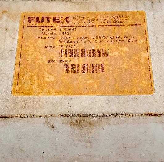 Used Futek USB 210 With Pressure Sensor