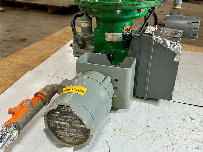 Used Fisher Controls Type 1052/V100 Pneumatic Actuator Valve | Size 20 | CL150