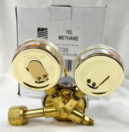 New Harris H2 and Methane Compressed Gas Regulator 25S-15-350 - 3003035