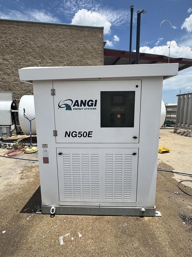 Used Complete CNG Fill Station Package – 50 HP / 75 SCFM @ 9 PSI Inlet to 5,000 PSI