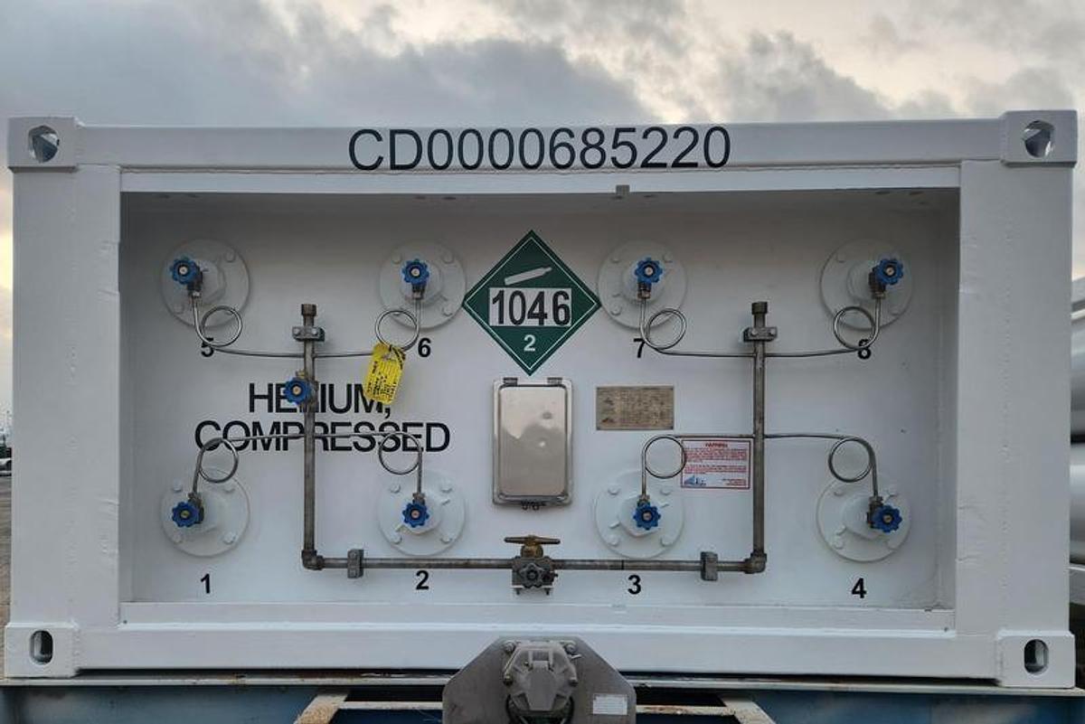 Used DOT-3T-3150  20 ft ISO  Container  Helium, Nitrogen, Argon