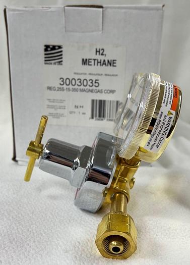 New Harris H2 and Methane Compressed Gas Regulator 25S-15-350 - 3003035