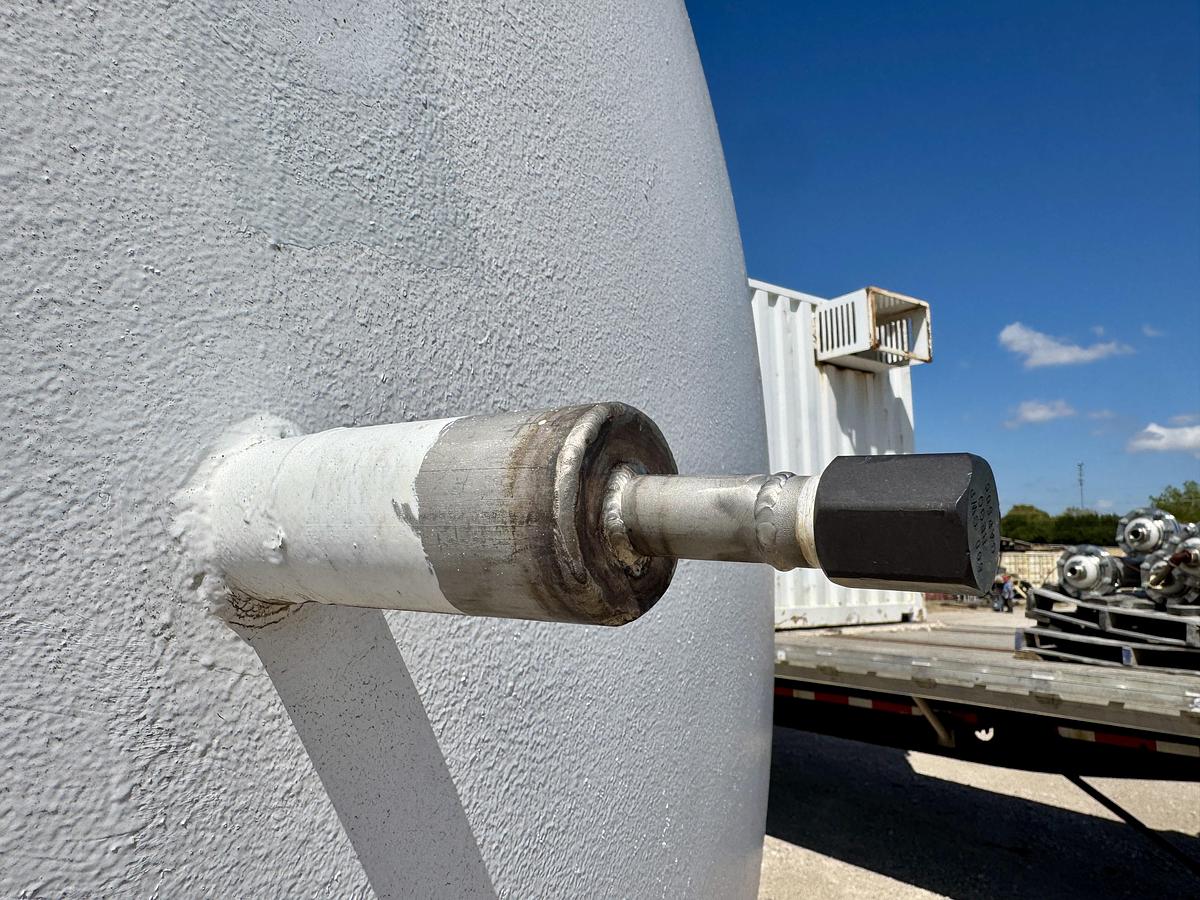 Used Process Engineering 20,000 Gallon Liquid Nitrogen Cryogenic Storage Tank – 150 PSI – Horizontal Vacuum Insulated