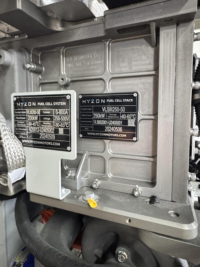 2024 Hyzon VLIII200-50 200KW Rated Power Fuel Cell System - Hydrogen Fuel Cell