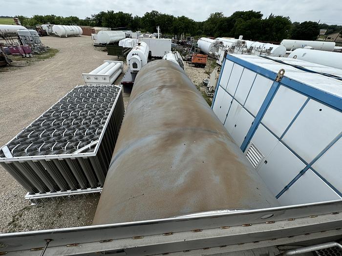 Used LNG Storage 18,000 Gallons Chart with 2 pumps - Brand New - Underground  Horizontal