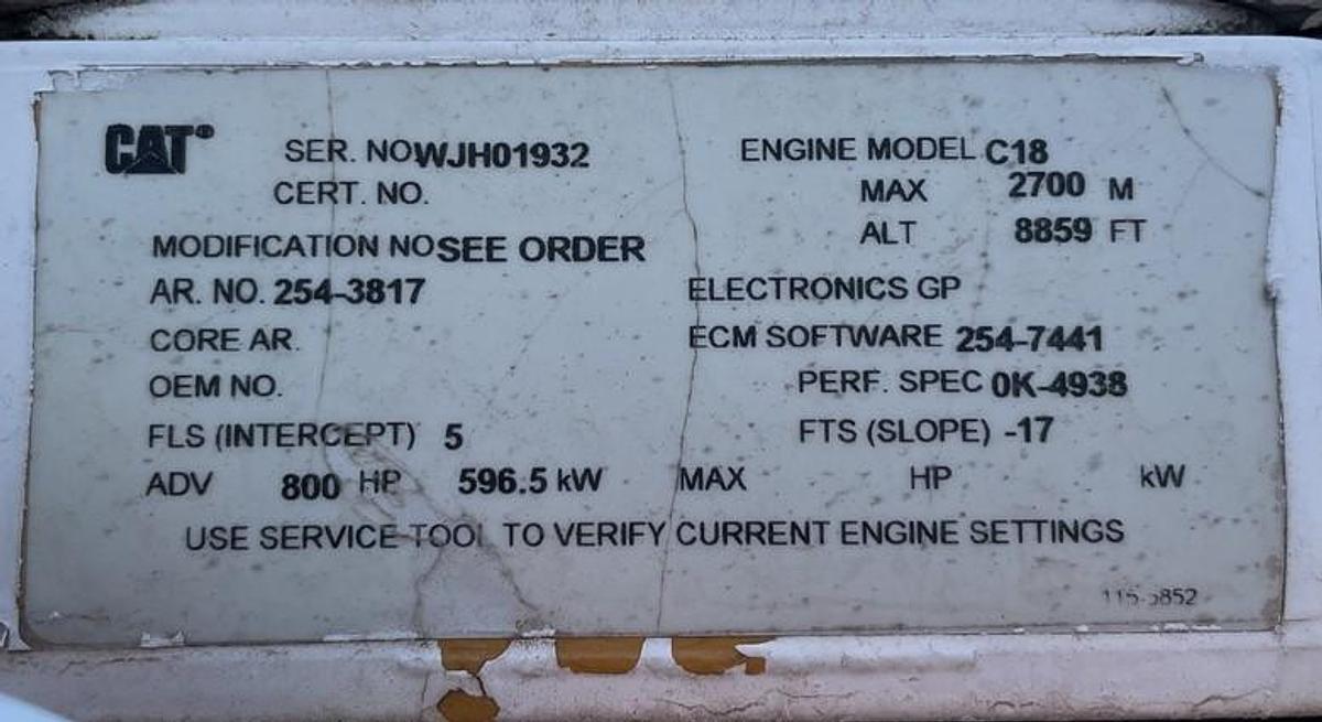 Used Nitrogen Pumper