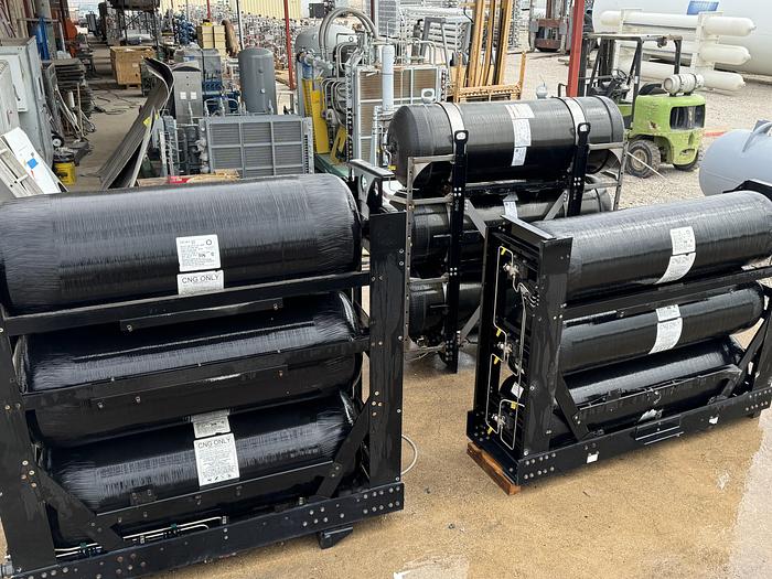 Used 2014 Lincoln Haxagon / Agility, 100 GGE Back of the cab CNG Tank Packages, Type 4 cabron cylinders