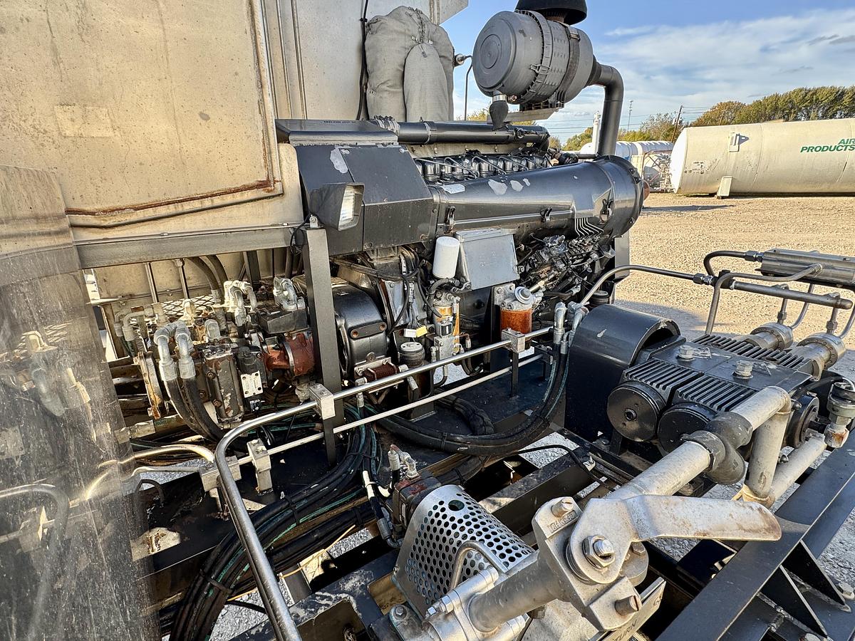 Used CS&P Nitrogen Pumper Skid 40,000 SCFH / 6,000 PSIG Pump and Cryotank and Vaporizer