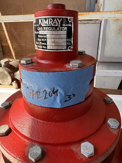Used 3" Pneumatic Control Valve – Female NPT | Cast Ductile Body | Equal Percentage Trim | Class VI Shutoff